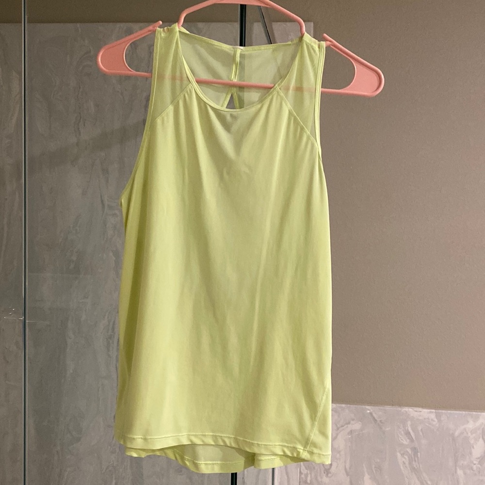 Lululemon open back tank